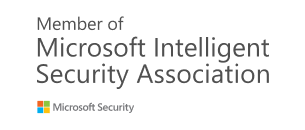 A logo representing membership into Microsoft's Intelligent Security Association.