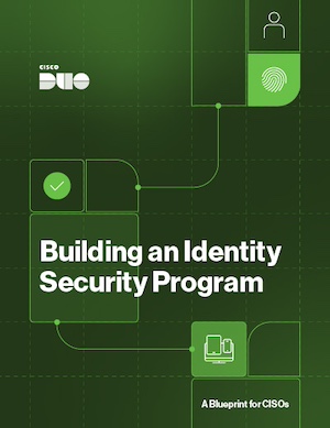 book cover: Building an Identity Security Program