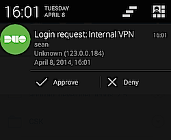 Android Notification Screenshot