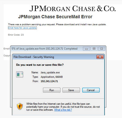 JP Morgan Phish - Java