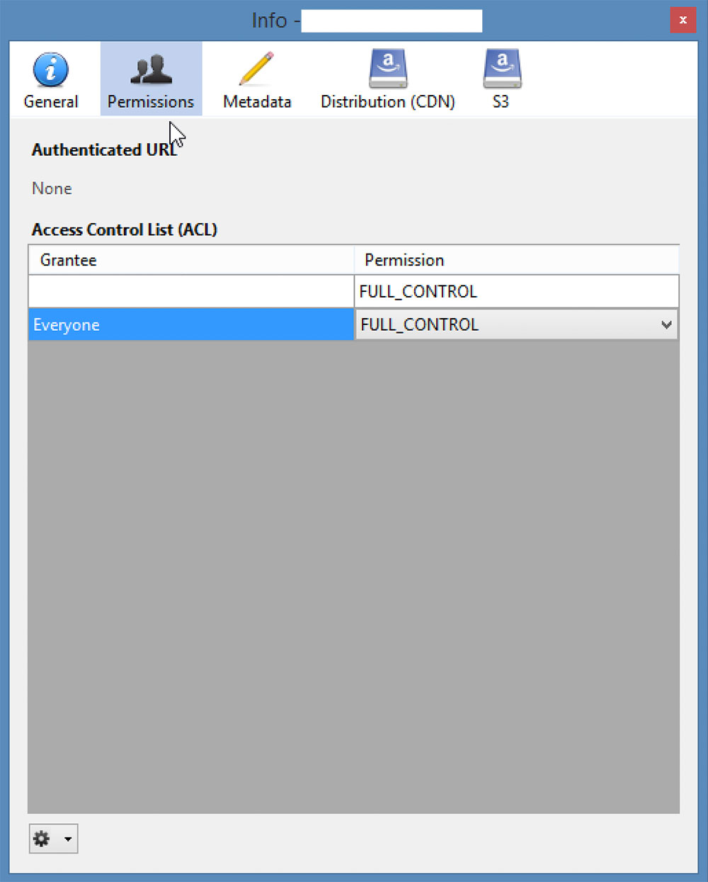 cyberduck connect to s3 bucket