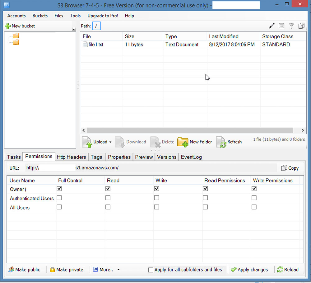 S3 Browser - How to work with multiple S3 Accounts. How to