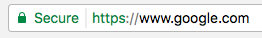 Google's Chrome HTTPS Lock