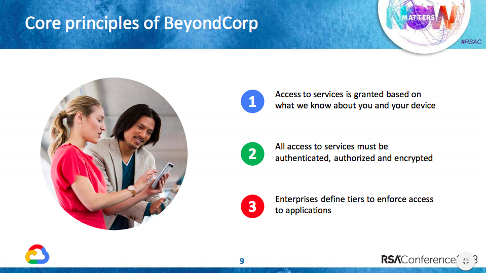 Core BeyondCorp Principles