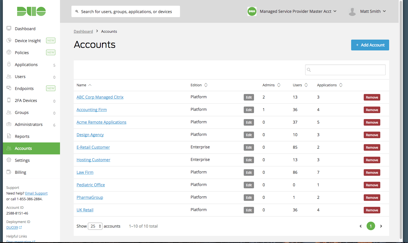 duo admin console integration active directory