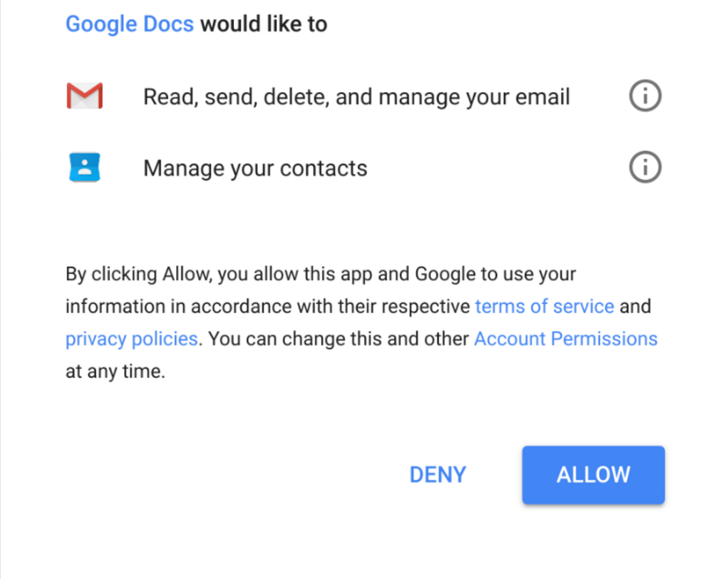 Google Doc Phishing