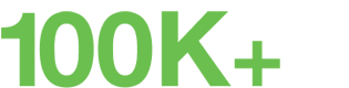 The number of 100K representing the number of customers globally has helped.
