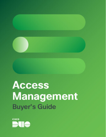 Access Management Buyer's Guide cover