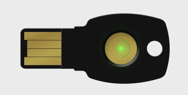image of a security key