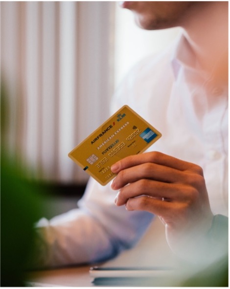 image of a person with a credit card