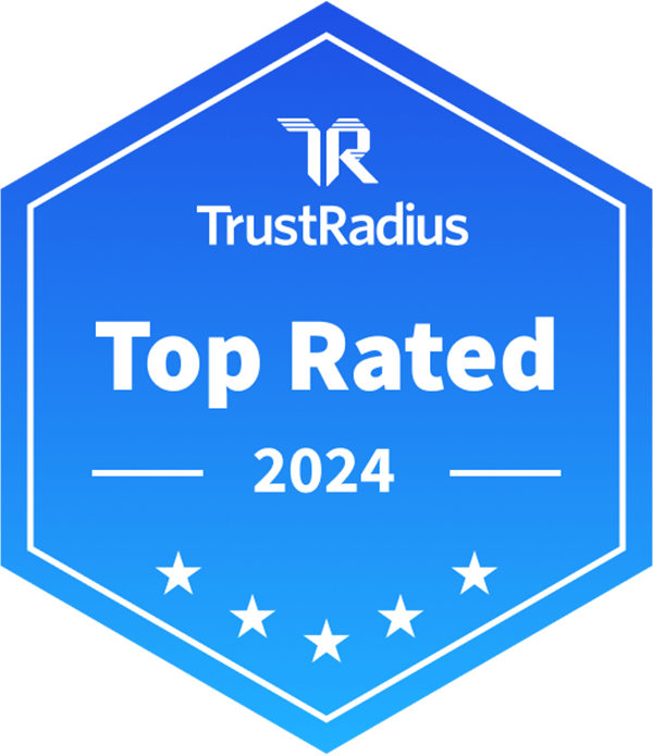 Badge: Trust radius top rated 2024