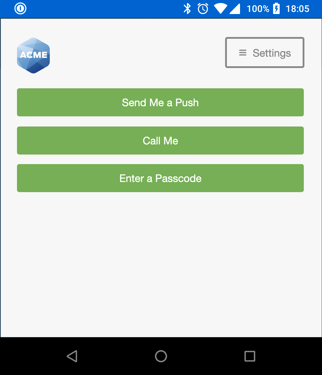 1Password Duo Prompt in Mobile App