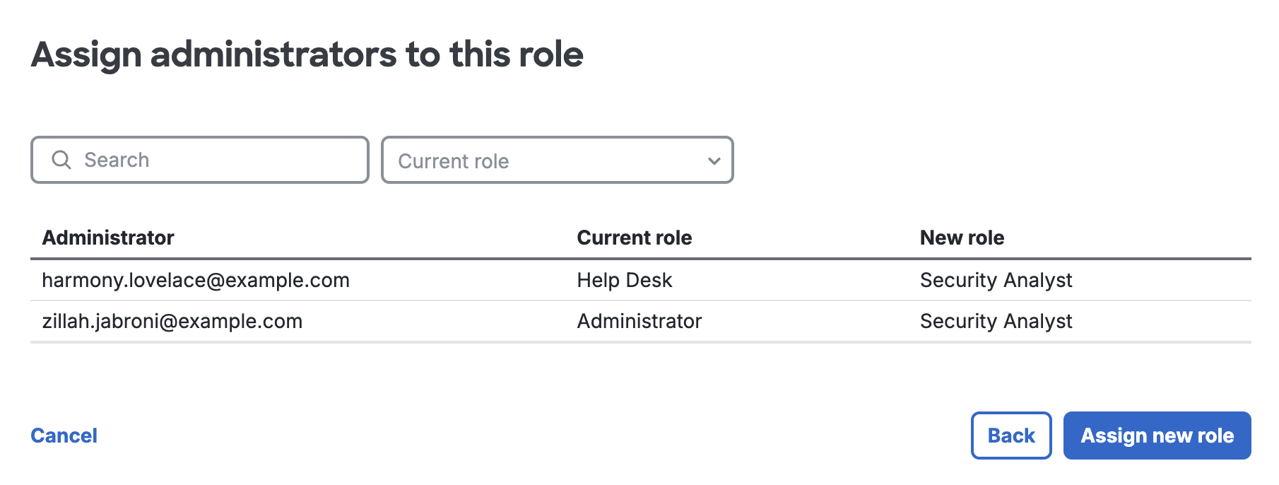 Assign Administrators