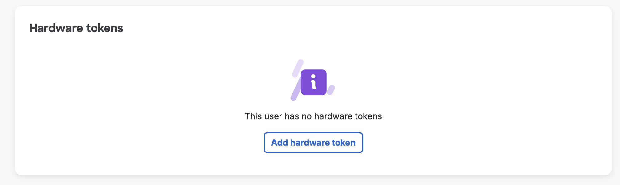 Token import successful