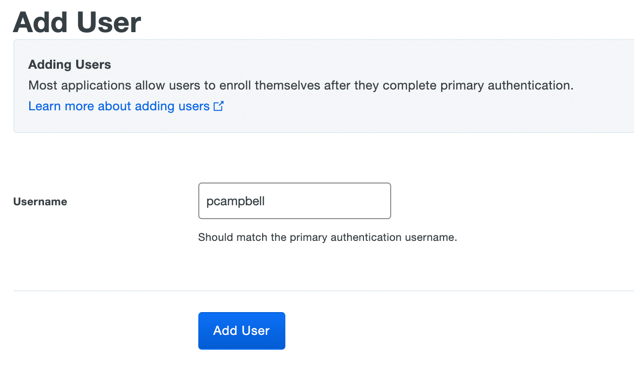 duo admin panel users