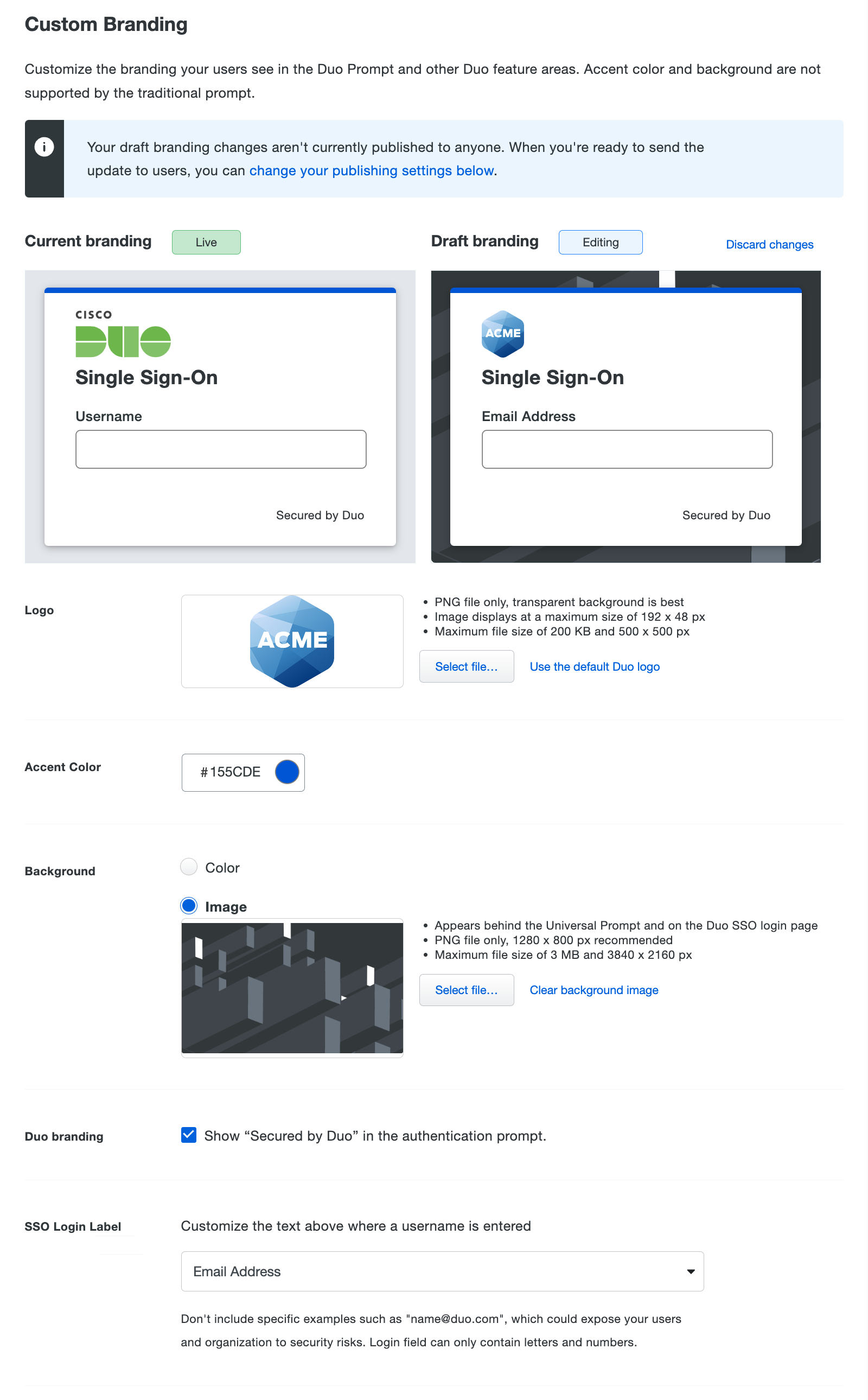 Authenticate using Mobile App — Ring Publishing help documentation