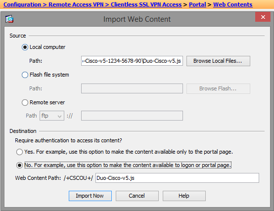 cisco anyconnect configuration file