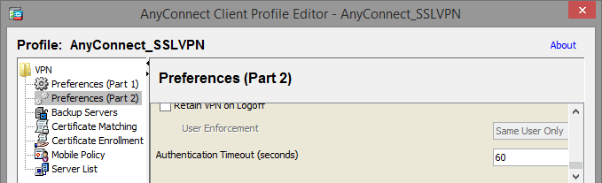 cisco anyconnect secure mobility client vpn profile editor