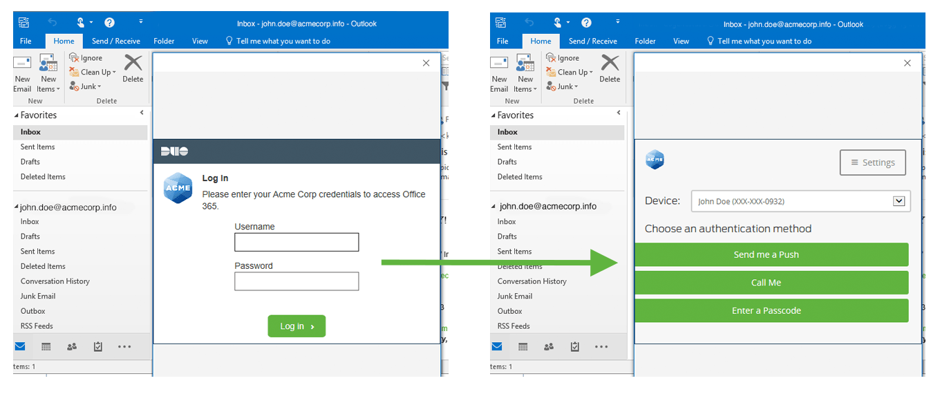 Office 2016 DAG Login and Authentication Prompt