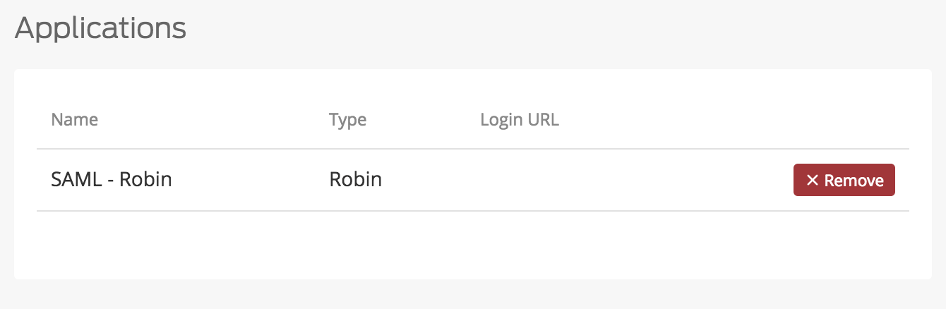 Robin Application Added