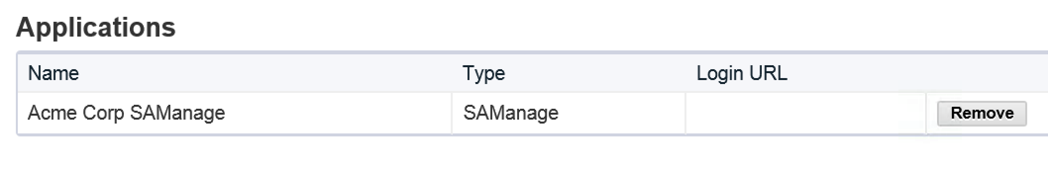 Samanage Application Added