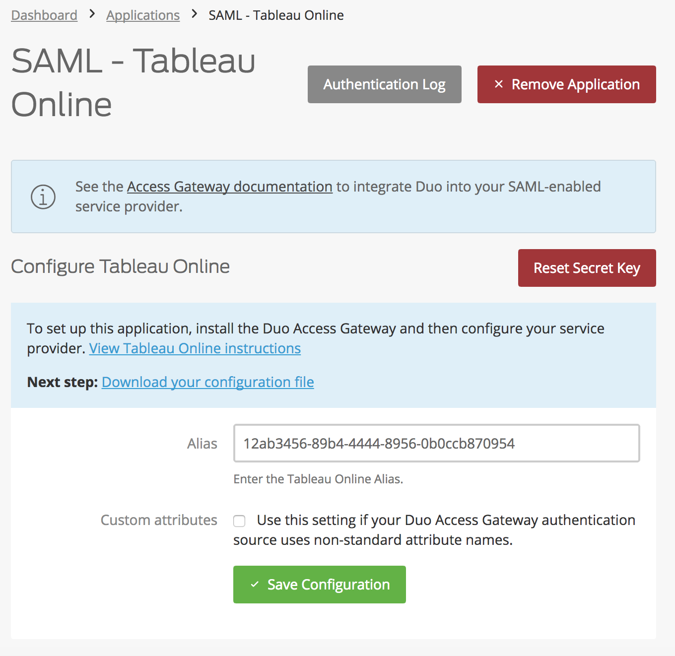 Duo Protection For Tableau Online Duo Security