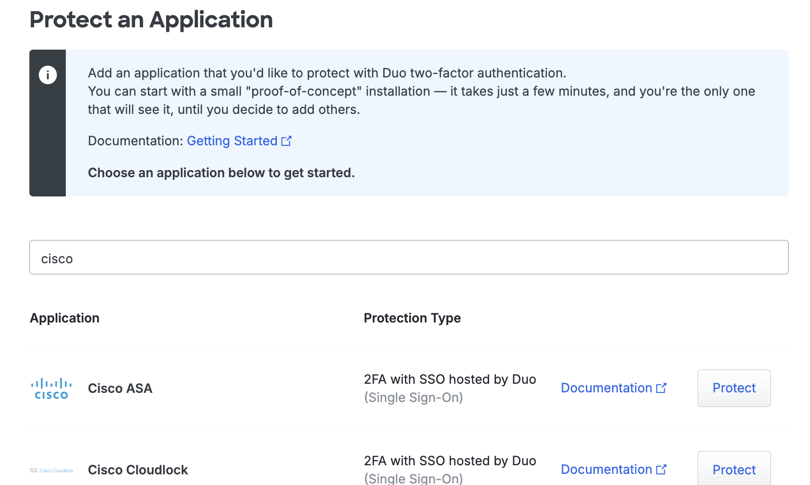Filter Application List