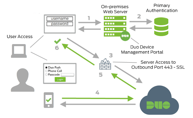 Network Diagram for Device Management Portal