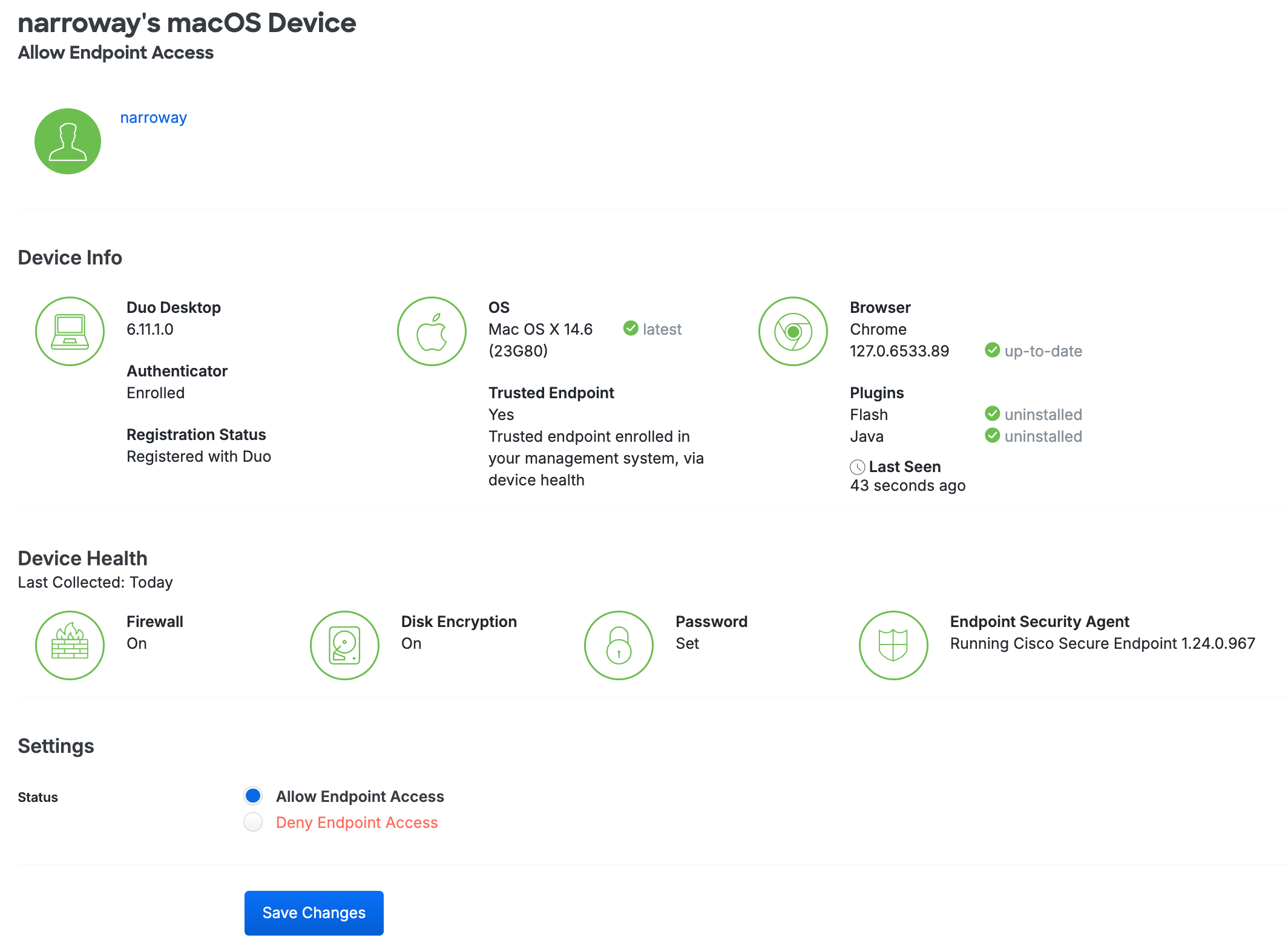 Endpoint Details