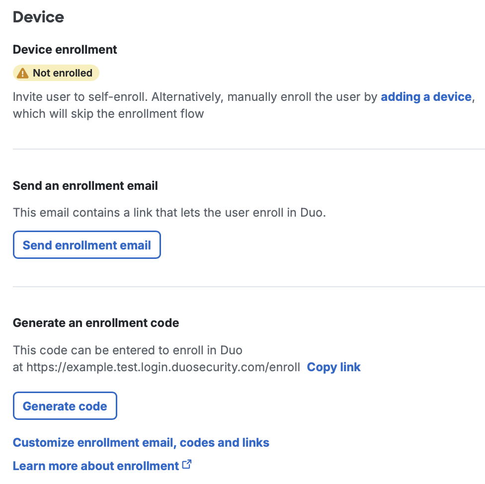 Device Enrollment