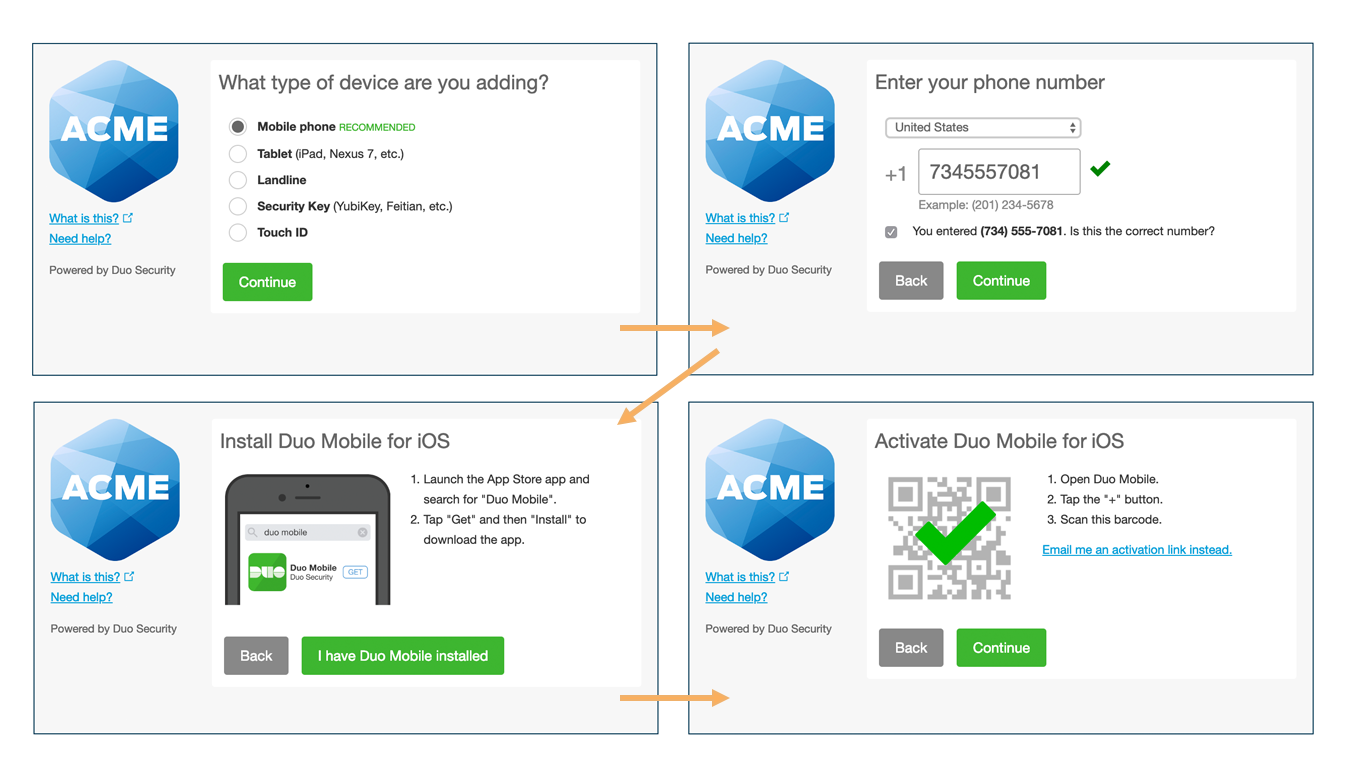 duo admin panel users