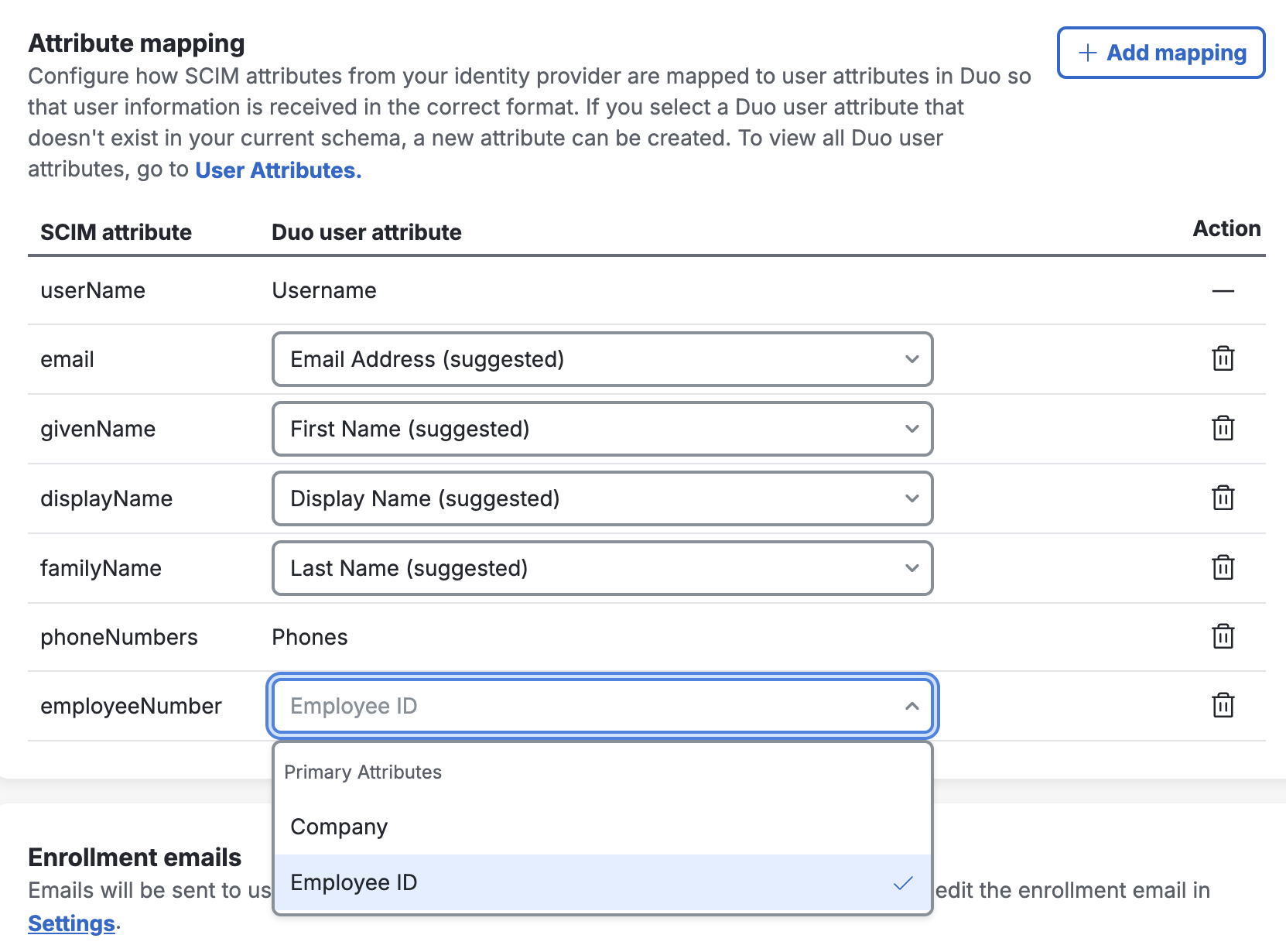 Added Generic Inbound SCIM Attributes