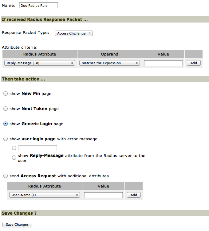 Juniper Alt Radius Rule