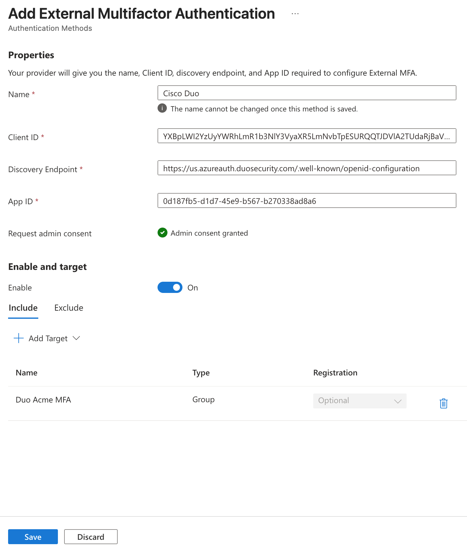 Add the Duo External Method
