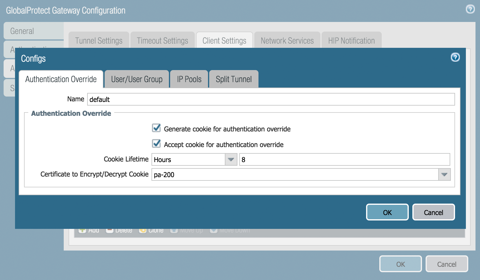 globalprotect multi factor authentication