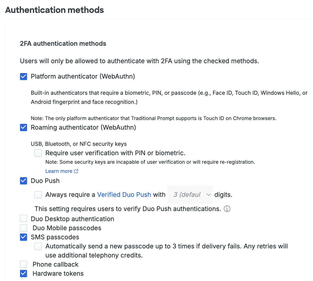 Authentication Methods Settings" width="653