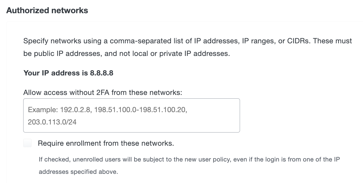MFA Plan Authorized Networks Settings" width="619