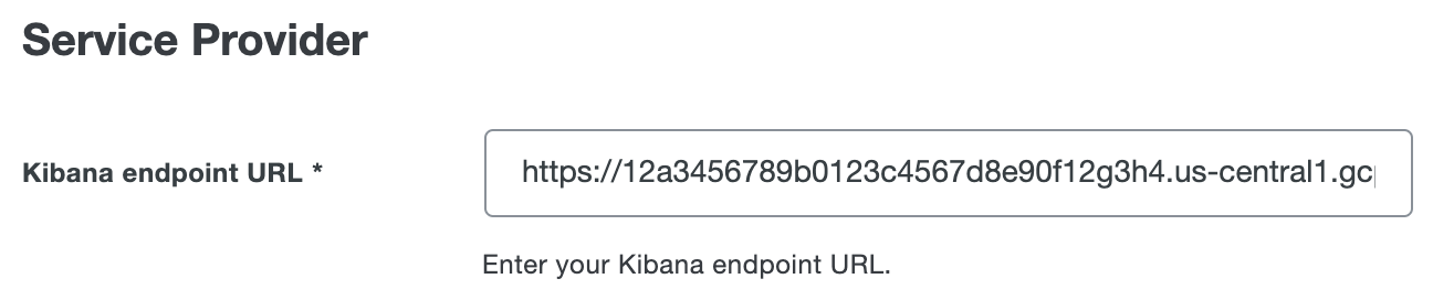 Duo Elastic Kibana Endpoint URL