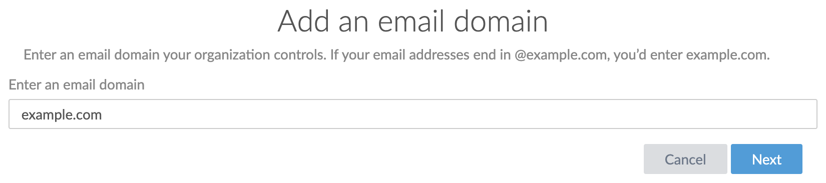 GoTo Apps Email Domain