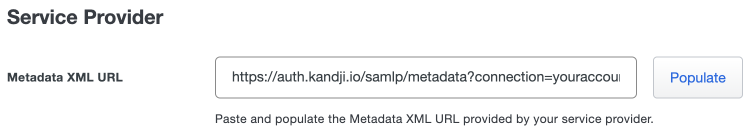 Duo Kandji Metadata XML URL
