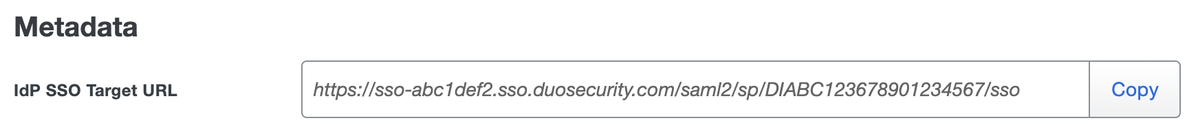 Duo KnowBe4 IdP SSO Target URL