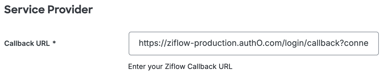 Duo Ziflow Callback URL