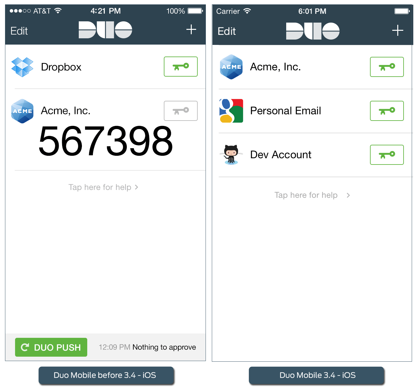 duo mobile app change phone