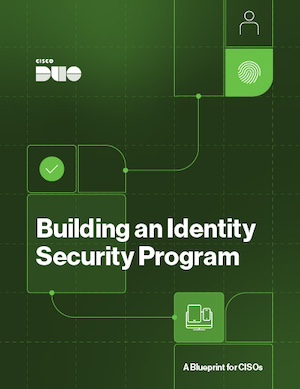 Building an identity security program