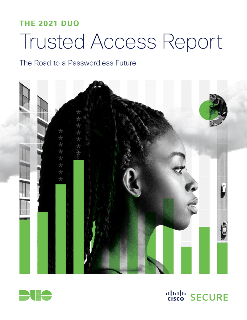 Cover of The 2021 Duo Trusted Access Report eBook