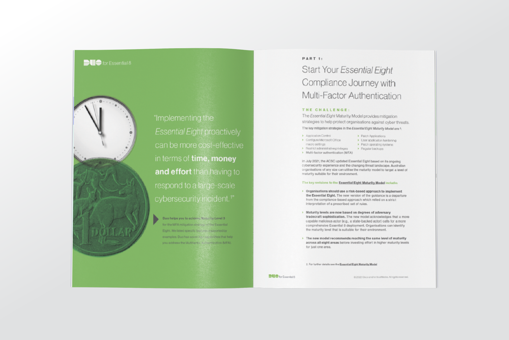 Duo for Essential 8 eBook to help companies start their compliance journey with authentication apps