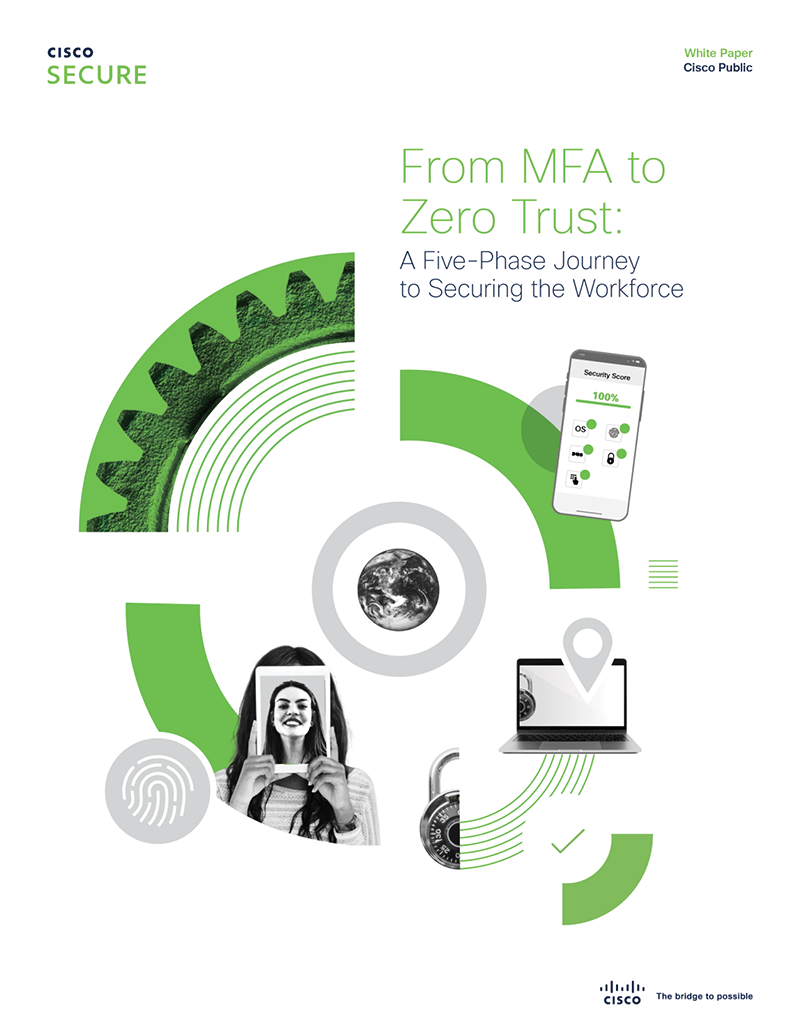 Cover of From MFA to Zero Trust: A Five-Phase Journey to Securing the Workforce eBook