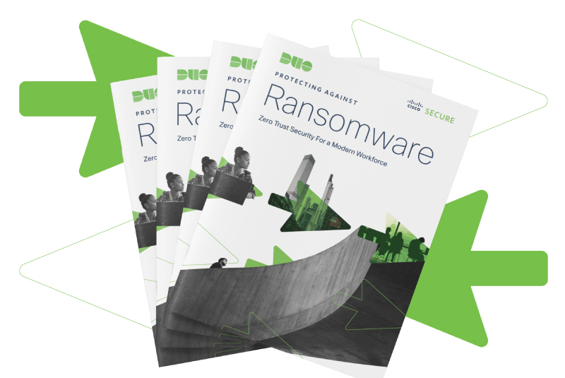 An image of Duo's Ransomware ebook cover