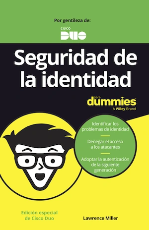 Portada del eBook: Seguridad de la identidad para Dummies