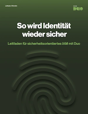 E-Book-Titelseite: So wird Identit&auml;t wieder sicher